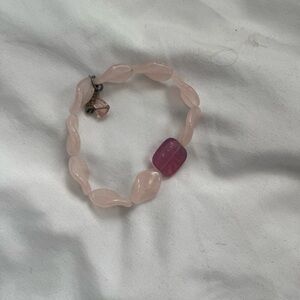 Sabika pink stretch bracelet